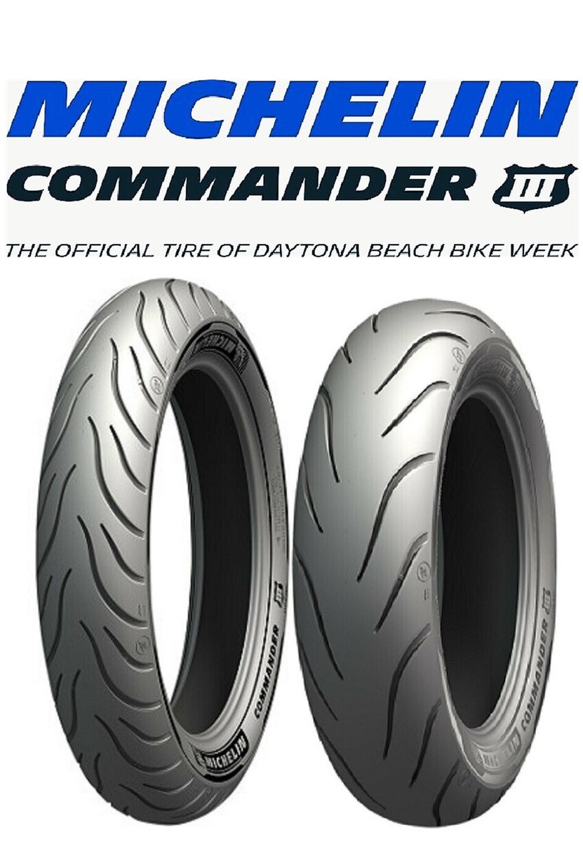 MICHELIN COMMANDER III タイヤセット　ハーレー MICHELIN COMMANDER 3 120/70-21 & MU85B16 TIRE SET HARLEY ROAD