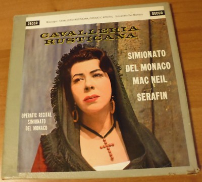 33 GIRI DECCA - SIMIONATO DEL MONACO MAC NEIL CAVALLERIA RUSTICANA CVMM30/10/17