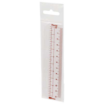 BSB Timer Zeitplaner Lineal transparent A7 Tagesanzeiger cm inch Ersatzeinlage