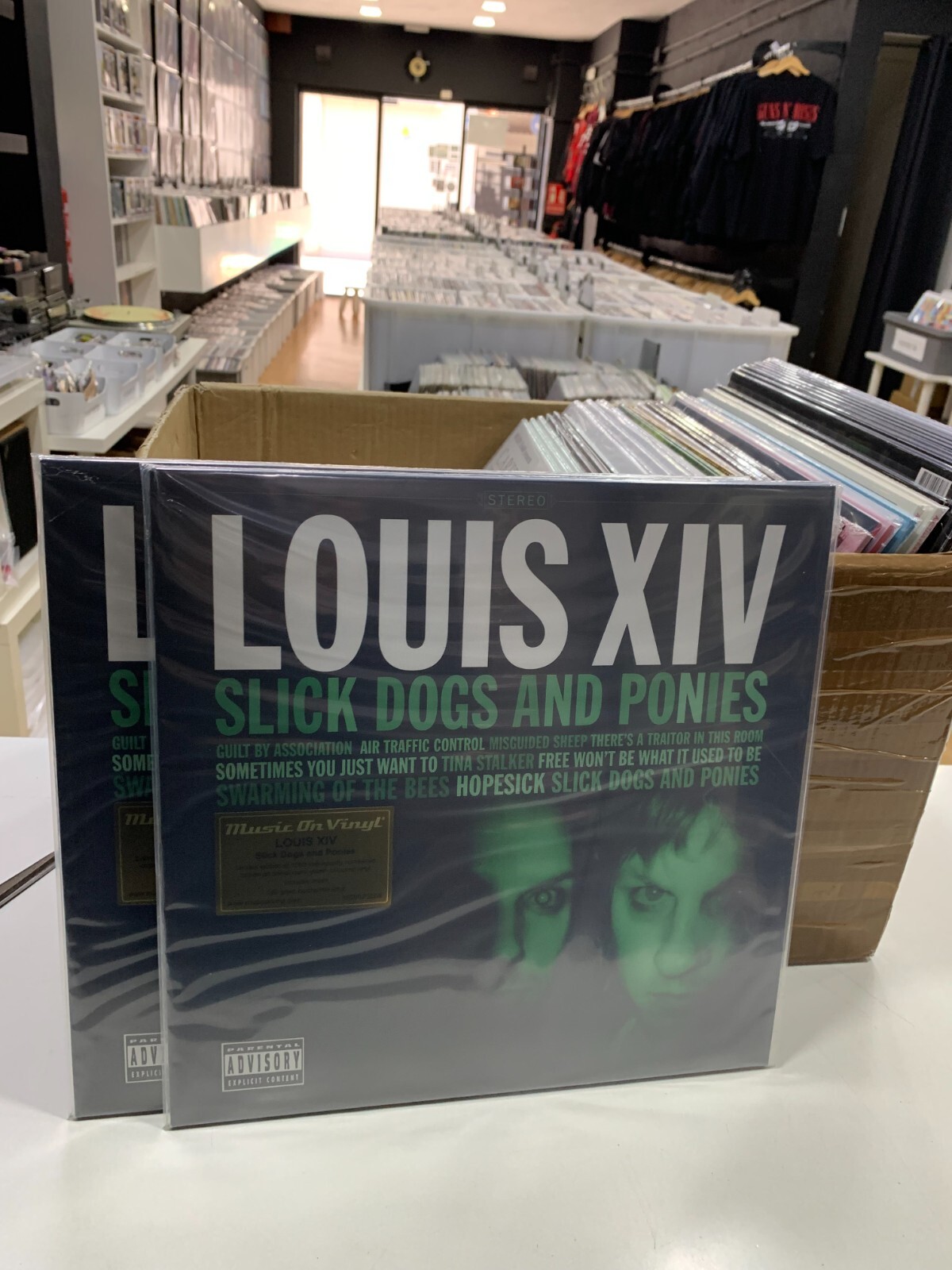 Louis XIV LP Slick Dogs E Ponies Vinile Traslucido Verde 2023