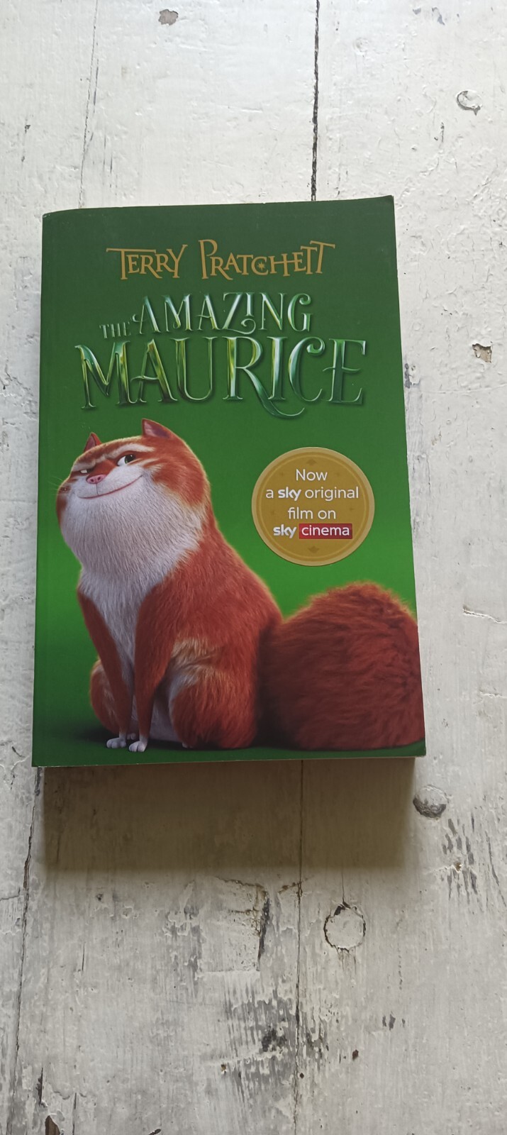 TERRY PRATCHETT THE AMAZING MAURICE CORGI PAPERBACK 2022 EDITION FILM TIE- IN