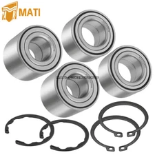 4 Front & Rear Wheel Ball Bearing Kit For Kawasaki TERYX 750 KRF750 2008-2013