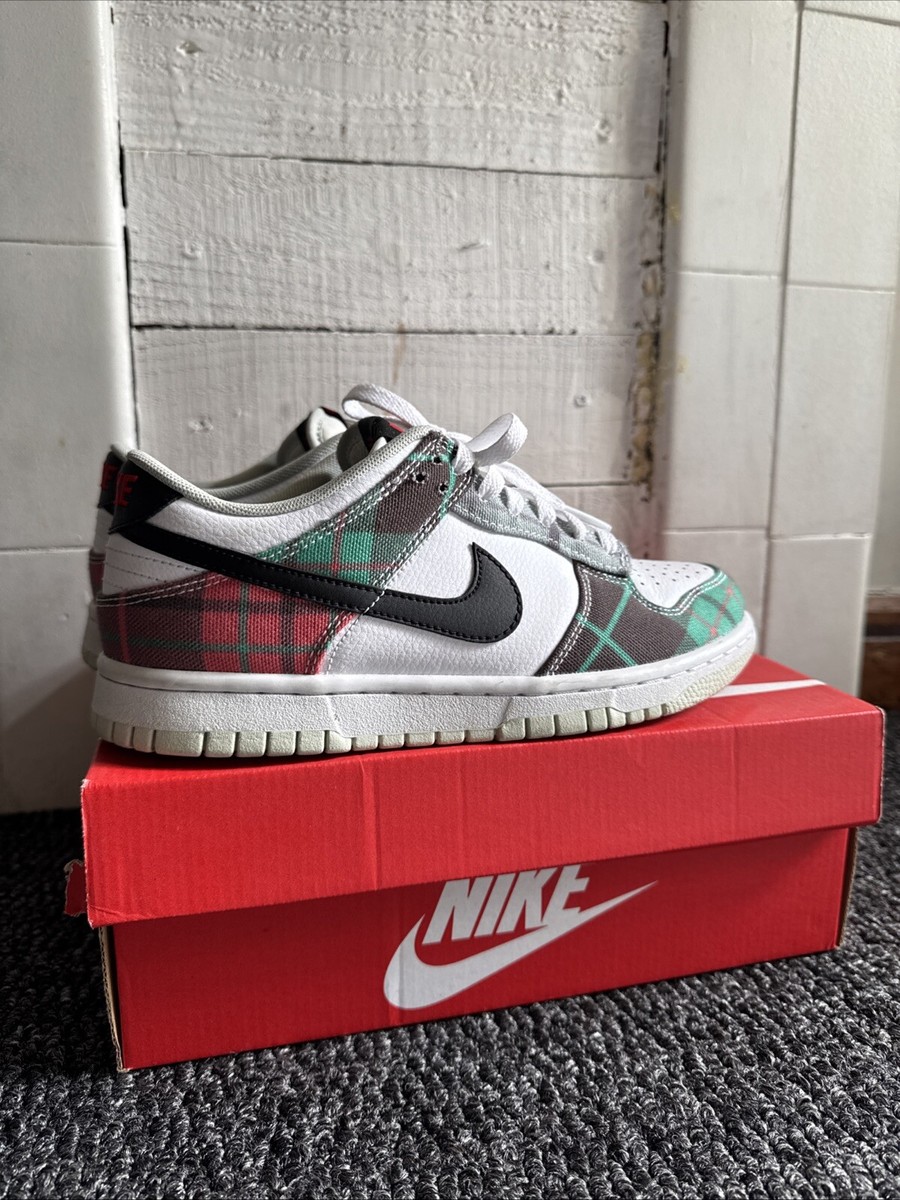 nike tartan trainers