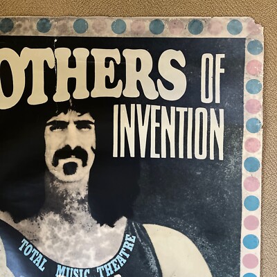 Frank Zappa Mothers Of Invention German Concert Kieser XL 1960s