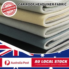 Car Headliner Upholstery Fabric 3mm Foam Backed Roof Lining Update Interior NEW