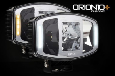 Orion10+ Chrome LED auxiliary light 100W (E-marked, Driving Beam)