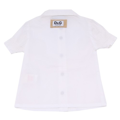 98247 camicia D&G DOLCE&GABBANA MANICA CORTA COTONE camicie bimba shirt kids - Picture 2 of 4
