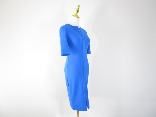 Vestido Vaina Diane von Furstenberg Mujer Azul Marinero Saturno Talla 0 Nuevo con Etiquetas $375 - Imagen 7 de 16
