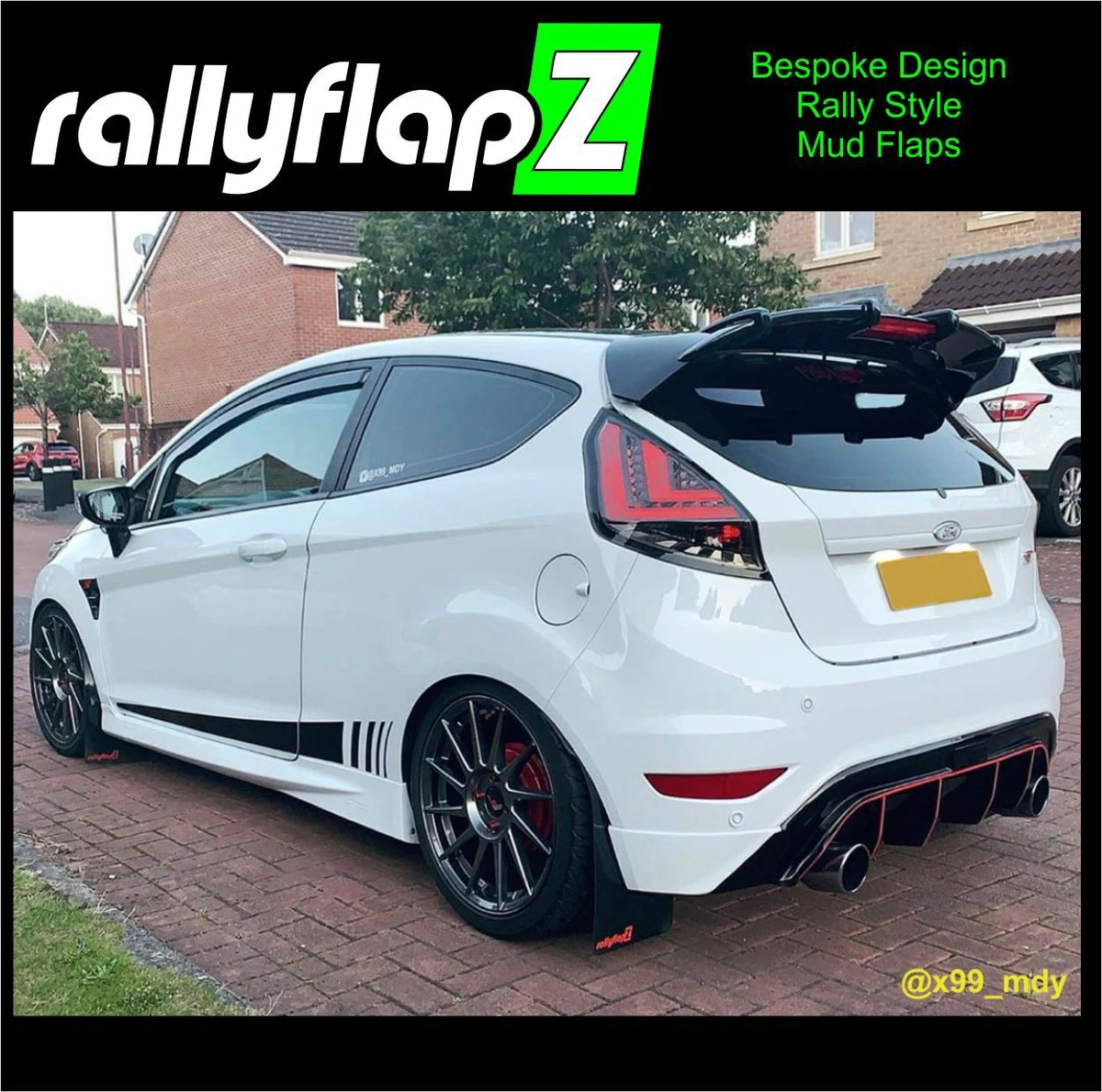 Ford fiesta zetec cheap s mud flaps