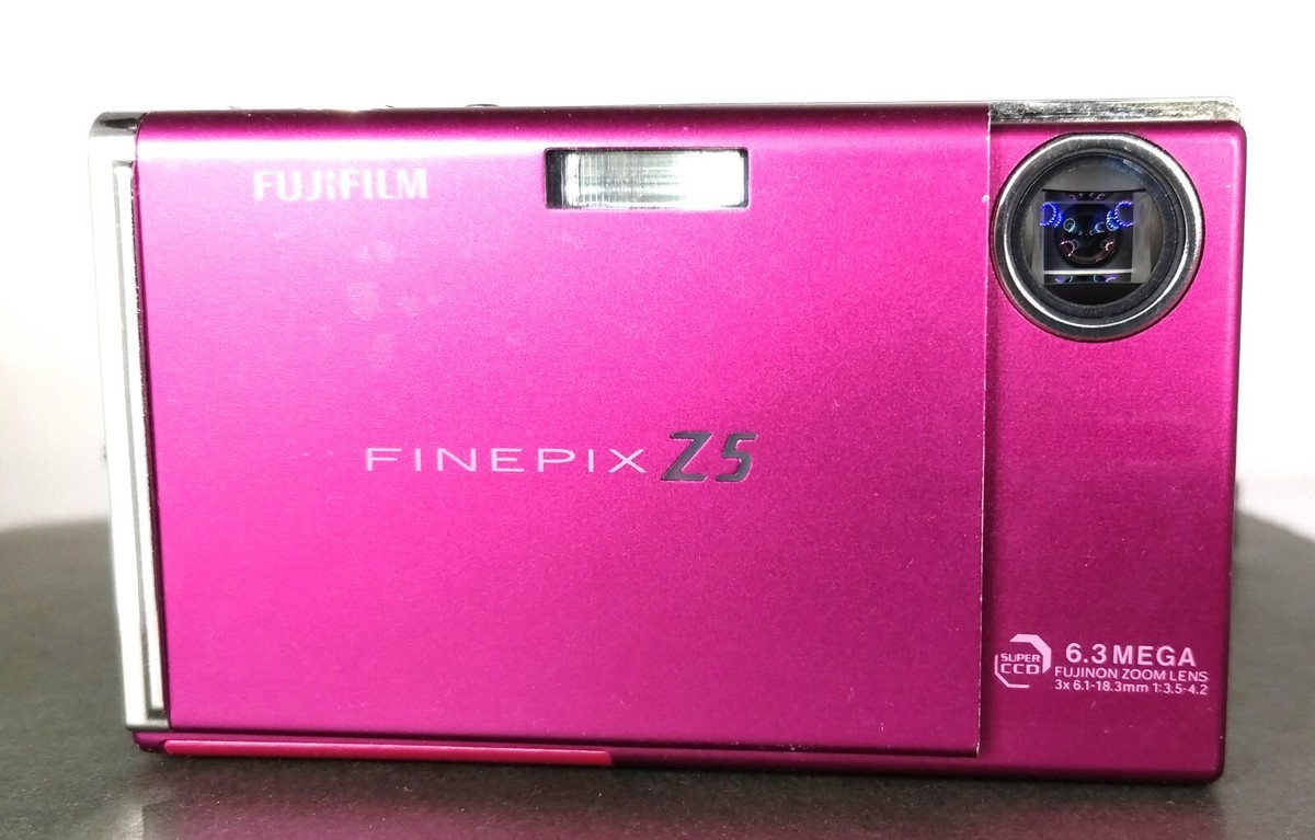 FUJIFILM FinePix Z5fd 6.3MP Compact Digital Camera Pink #0265 | eBay
