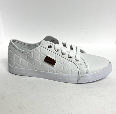 Guess Womens Oking Sneaker White M