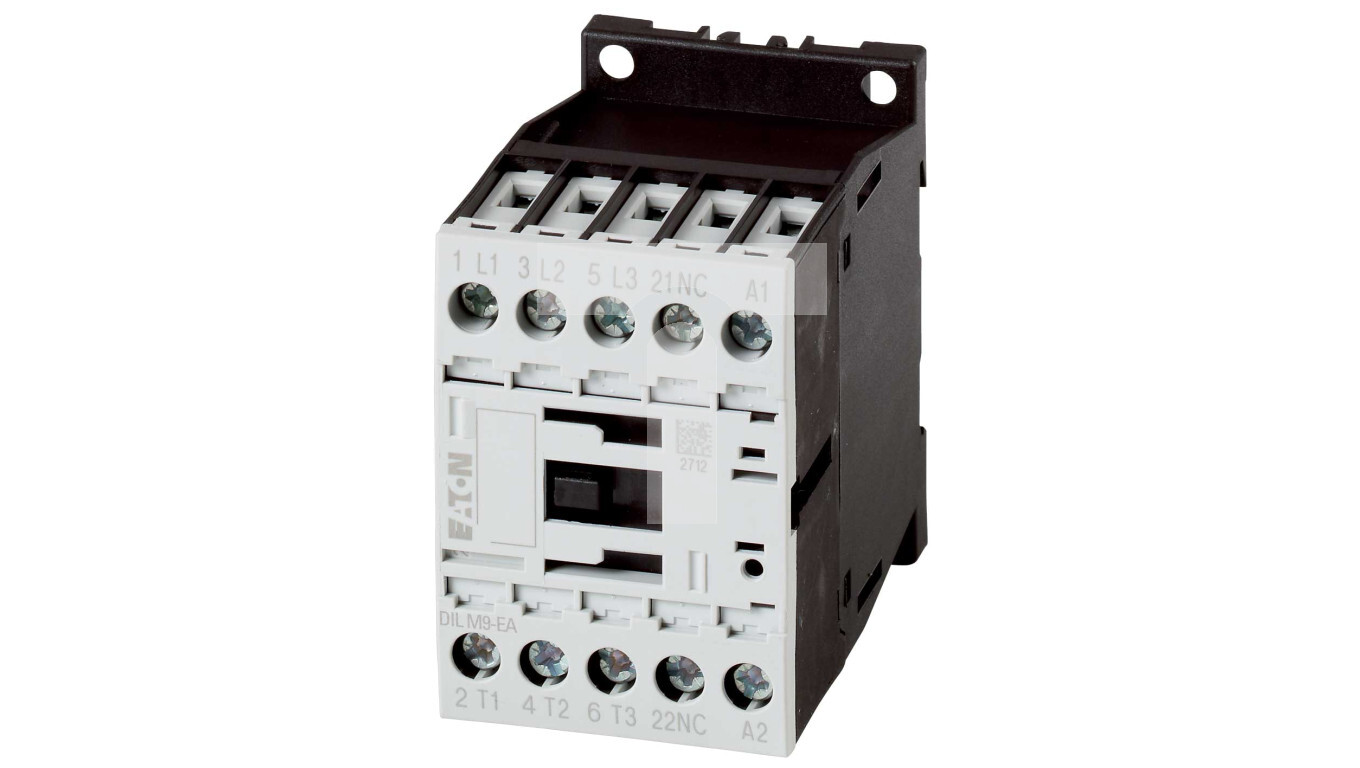 Power contactor 9A 3P 230V AC 1NO 0R DILM9-10-EA(230V50HZ,240V60HZ) 19002 /T2UK