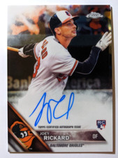 2016 TOPPS CHROME RC AUTO JOEY RICKARD (K)