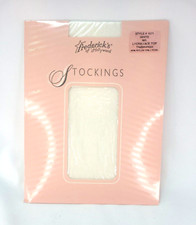 Frederick  s of hollywood Thigh High stockings nylons White M/L Style 1571 NOS