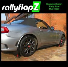 RallyflapZ 4 mm PVC Bavette pour Subaru Impreza Classic Noir STi Logo Blanc