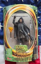 NEW SEALED Strider Aragorn Fellowship Ring Toy Biz Lord Rings LOTR Action Figure