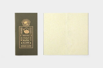 TRAVELER'S notebook KYOTO EDITION セット TRAVELER'S FACTORY Notebook KYOTO Edition set Cover Blue and