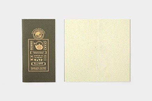 TRAVELER'S FACTORY Notizbuch KYOTO Edition Set Cover blau und Nachfüllset - Bild 5 von 6