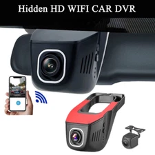 Hidden car driving recorder WiFi 1080P front and rear digital video recorder