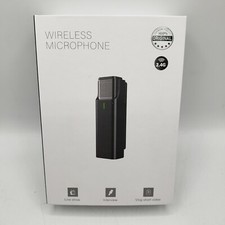 BILIYIP Wireless Lavalier Microphone Compatible with iPhone iPad with 48H Chargi