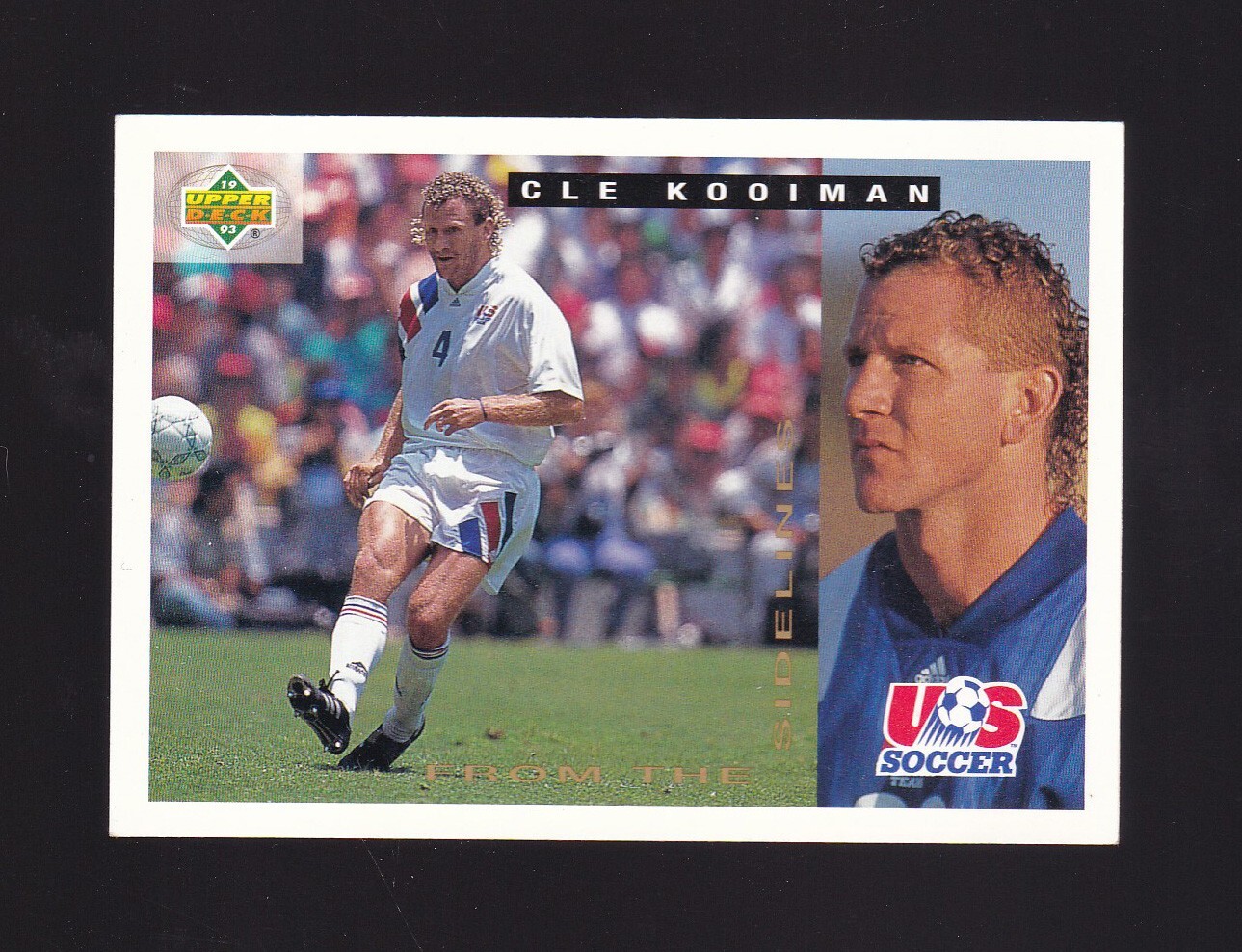 1993 Upper Deck World Cup Preview Cle Kooiman #155 USA