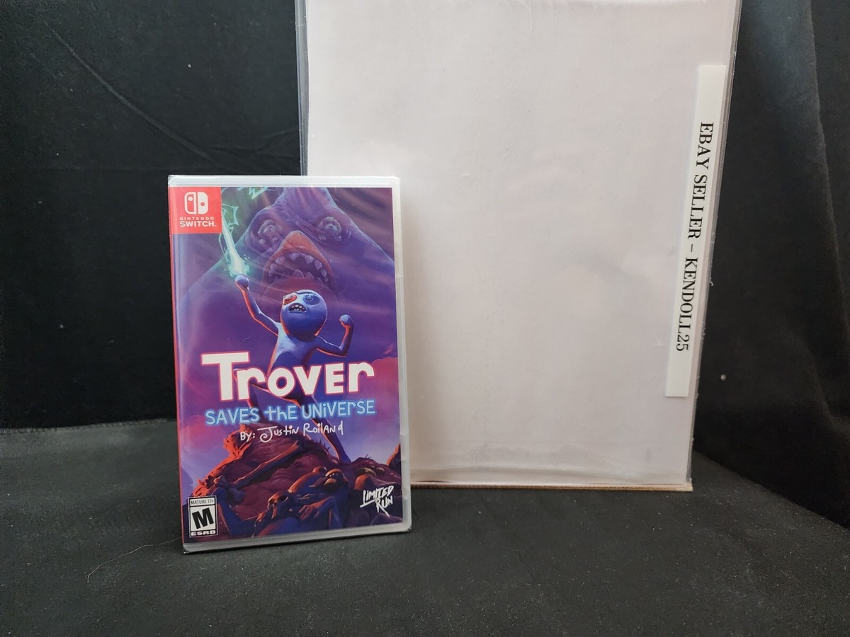 New Sealed Trover Saves the Universe Nintendo Switch Fast Ship