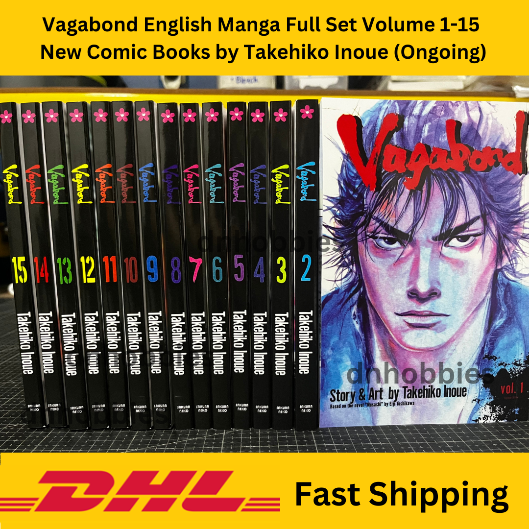 Vagabond English Manga Full Set Volume 1-20 New Comic by Takehiko