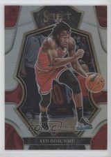 2022-23 Panini Select Premier Level Silver Prizm Ayo Dosunmu #121 y8h