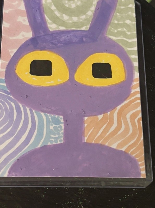 ACEO An abstract trip Jax Acrylic original artwork TADC