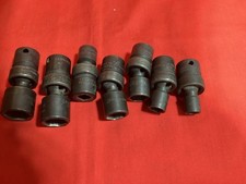 Snap On 7pc Wobble Sockets 38 Drive Sae Ipf Swivel Impact Socket Set. Read Snap On 7pc Wobble Sockets 38 Drive Sae Ipf Swivel Impact Socket Set. Read