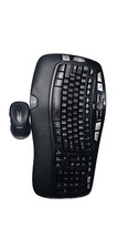 Logitech K350 Wireless Wave Keyboard with M510 Mouse  USB Receiver