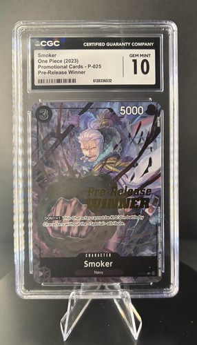 Smoker (Pre-Release) graded CGC 10 for sale on eBay