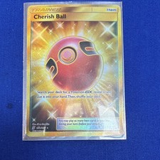 Pokemon TCG Cherish Ball 250/236 Secret Rare Holo SM Unified Minds on eBay