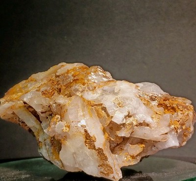 4'' Historic Quartz & Topaz Crystal Specimen Byrd Collection Silver Mines MO