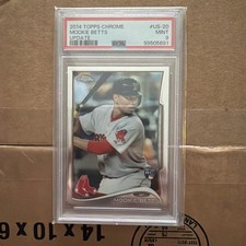 2014 Topps Chrome Update Mookie Betts #US-20 card