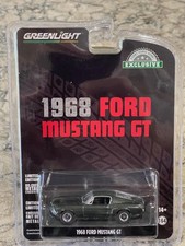 Greenlight 1968 Ford Mustang GT Fastback Highland Green 1/64