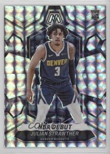 2023-24 Panini Mosaic NBA Debut Mosaic Prizm Julian Strawther #256 6k2
