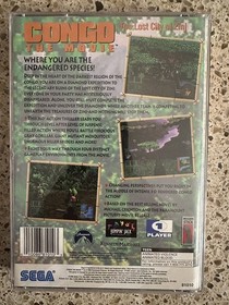 Sega Saturn Congo The Movie: The Lost City of Zinj Authentic Complete CIB HTF