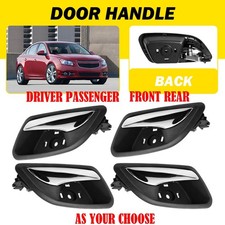 1-4x Door Handle For 2011 12 13-2015 Chevrolet Cruze Front Rear Lr Inner Black 1-4x Door Handle For 2011 12 13-2015 Chevrolet Cruze Front Rear Lr Inner Black