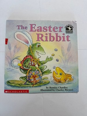 The Easter Ribbit soft cover children's illustrated storybook vintage rare 1998