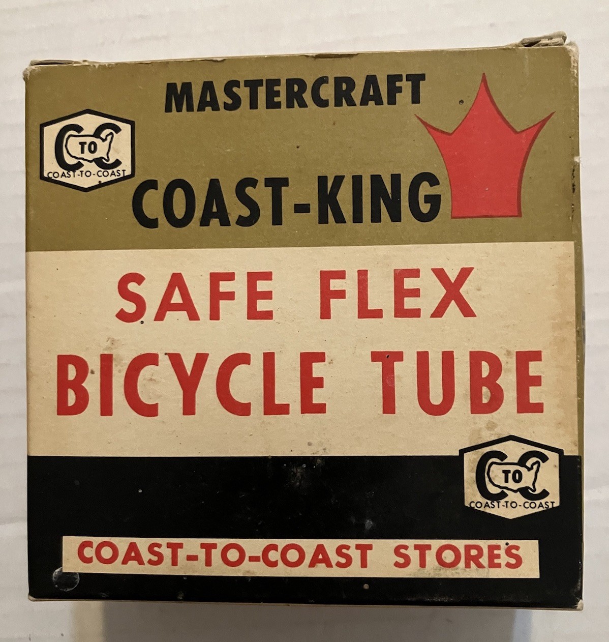 (New) Vintage Coast to Coast Mastercraft Coast-King Safe Flex Bicycle Tube (39.99 USD)