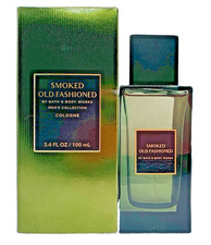 Bath Body Works Men's Smoked Old Fashion Cologne 3.4 oz Box Not Perfect