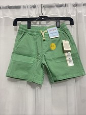 Cat  Jack - Boys Green Pull On Shorts - Size S 6-7 