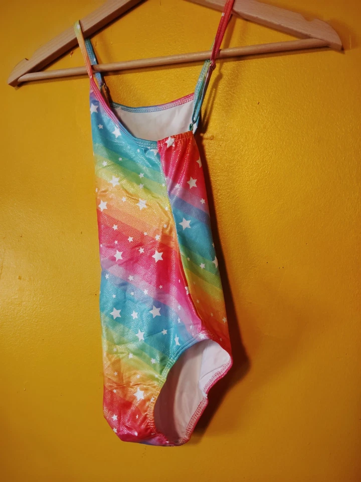 Traje de baño de una pieza 130 con estrellas para niñas Foto 4 de 4