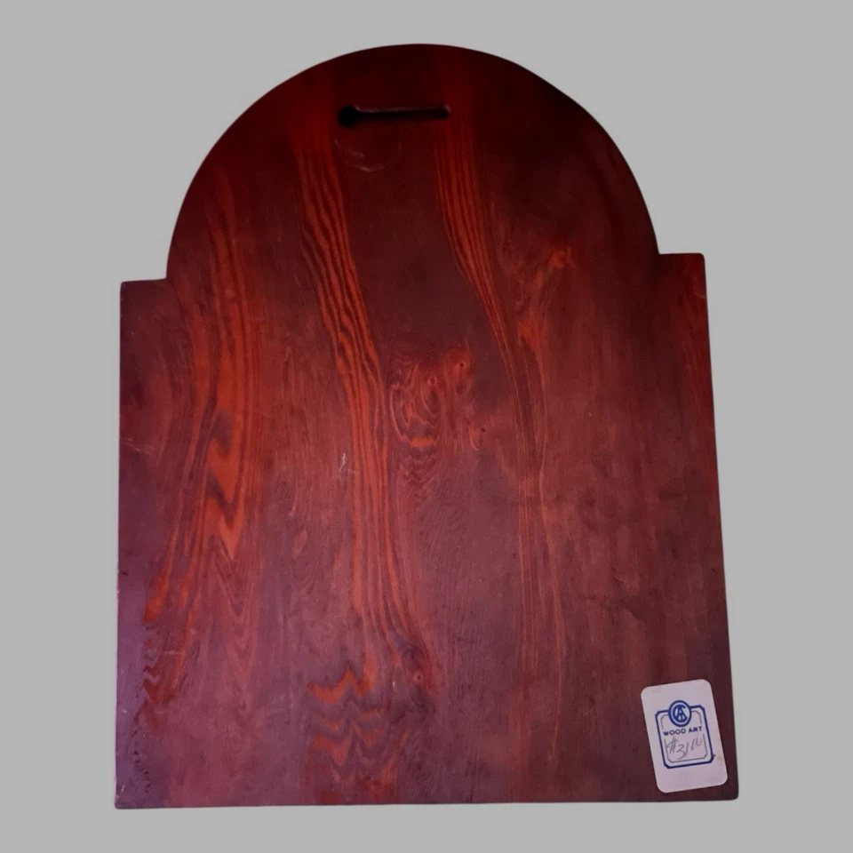 Johnny Appleseed  Wall Prayer Wooden Art Collectible VTG Farmhouse Apple Decor - Image 4 of 4