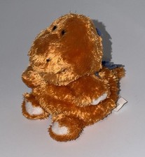Russ Berrie Luvvies Shari Orange Blue Small Dinosaur Dino Plush Stuffed Animal