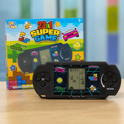 Elektronische Handheld Retro Game Boy Konsole 23 Spiele Maschine Strumpffüller