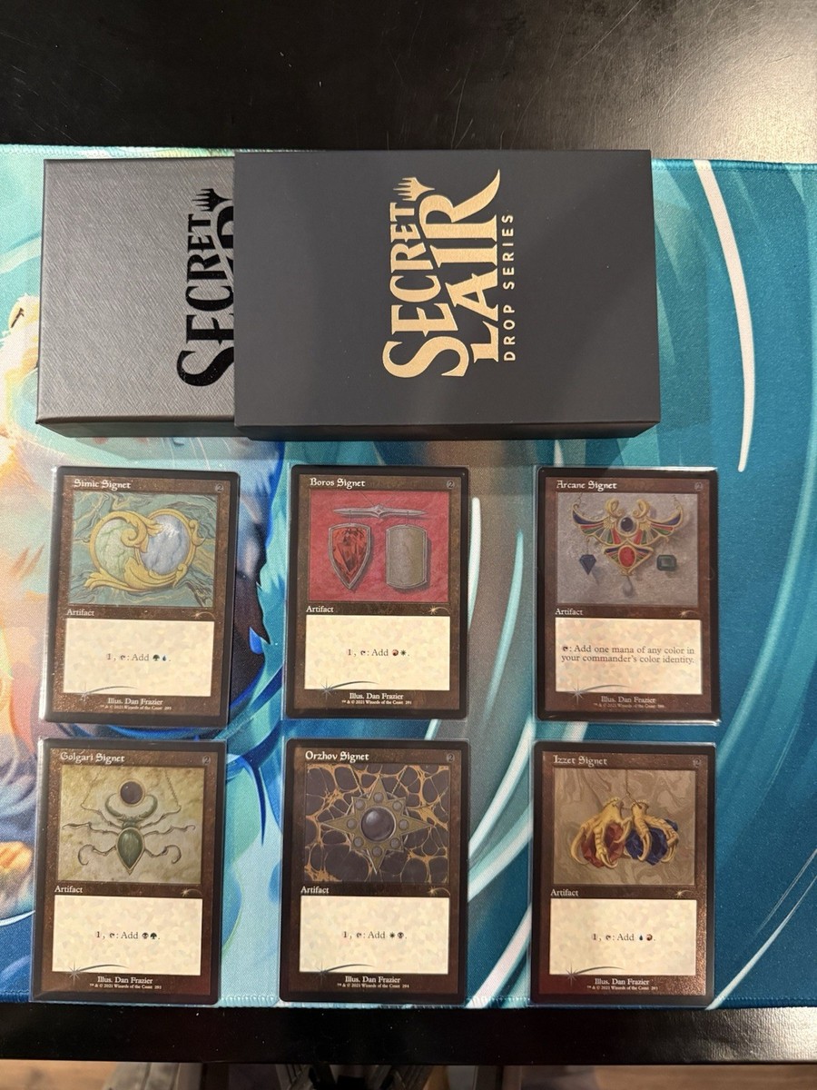 マジック：ザ・ギャザリング MTG Dan Frazier The Enemy Signets MTG Secret Lair Dan Frazier The Enemy Signets FOIL Sealed | eBay