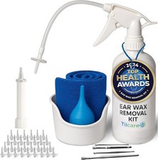 Ear Wax Removal Tool by - Ear Irrigation Flushing System for Adults & Kids - ...