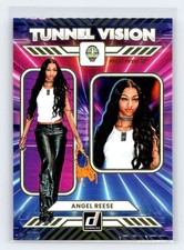 Angel Reese 2025 Panini Donruss WNBA #9 Tunnel Vision